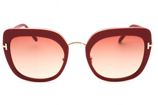 Tom Ford FT0945 Sunglasses shiny red / gradient bordeaux-AmbrogioShoes