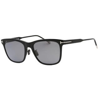 Tom Ford FT0955-D Sunglasses shiny black / smoke polarized-AmbrogioShoes