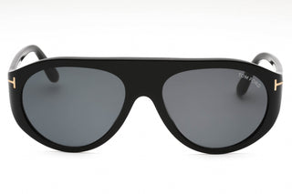 Tom Ford FT1001 Sunglasses shiny black / smoke-AmbrogioShoes