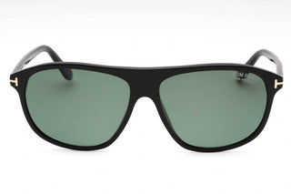 Tom Ford FT1027 Sunglasses shiny black / green polarized-AmbrogioShoes