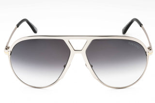 Tom Ford FT1060 Sunglasses shiny palladium / gradient smoke-AmbrogioShoes