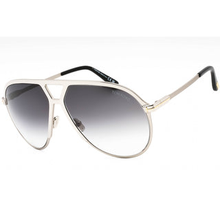 Tom Ford FT1060 Sunglasses shiny palladium / gradient smoke-AmbrogioShoes