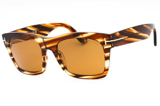 Tom Ford FT1062 Sunglasses Striped Brown-AmbrogioShoes