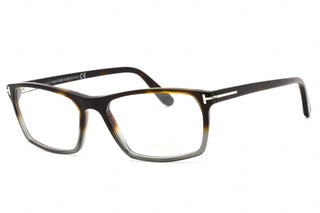 Tom Ford FT5295 Eyeglasses Shiny Havana Grey / Clear Lens-AmbrogioShoes