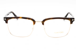 Tom Ford FT5504 Eyeglasses Dark Havana / Clear-AmbrogioShoes