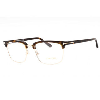 Tom Ford FT5504 Eyeglasses Dark Havana / Clear-AmbrogioShoes