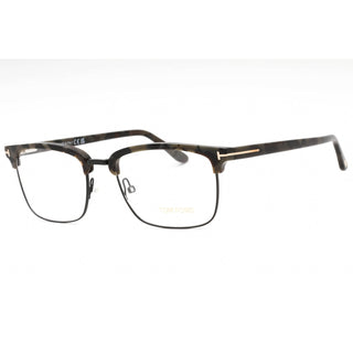 Tom Ford FT5504 Eyeglasses Havana / Clear Lens-AmbrogioShoes