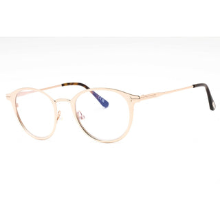 Tom Ford FT5528-B Eyeglasses MATTE GOLD / Clear Lens-AmbrogioShoes