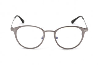 Tom Ford FT5528-B Eyeglasses Matte Anthracite / Clear Lens-AmbrogioShoes