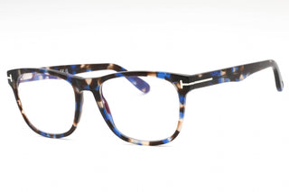 Tom Ford FT5662-B Eyeglasses Shiny Blue / Clear Lens-AmbrogioShoes