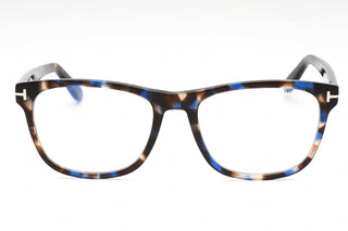 Tom Ford FT5662-B Eyeglasses Shiny Blue / Clear Lens-AmbrogioShoes