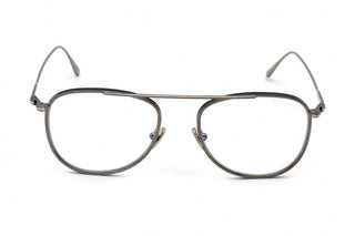 Tom Ford FT5691-B Eyeglasses Shiny Dark Ruthenium / Clear Lens-AmbrogioShoes