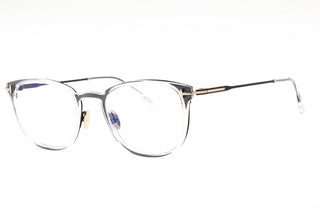 Tom Ford FT5694-B Eyeglasses shiny black / clear/blue-light block lens-AmbrogioShoes