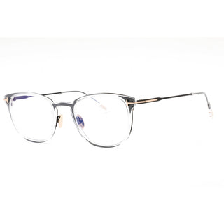 Tom Ford FT5694-B Eyeglasses shiny black / clear/blue-light block lens-AmbrogioShoes