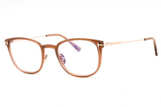 Tom Ford FT5694-B Eyeglasses shiny rose gold / clear/blue-light block lens-AmbrogioShoes