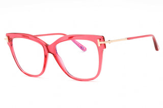 Tom Ford FT5704-B Eyeglasses shiny red/Clear/Blue-light block lens-AmbrogioShoes