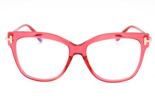 Tom Ford FT5704-B Eyeglasses shiny red/Clear/Blue-light block lens-AmbrogioShoes