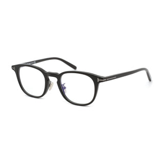 Tom Ford FT5725-D-B-N Eyeglasses Shiny Black / Clear Lens-AmbrogioShoes