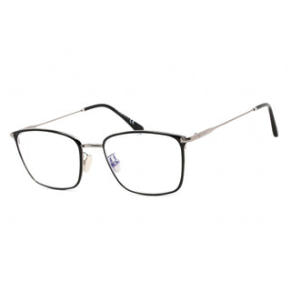 Tom Ford FT5774-D-B Eyeglasses shiny gunmetal/Clear/Blue-light block lens-AmbrogioShoes