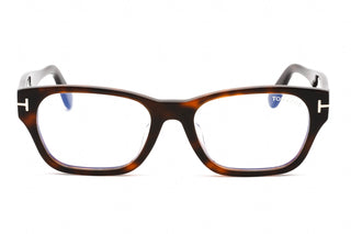 Tom Ford FT5781-D-B Eyeglasses Dark Havana / Clear Lens-AmbrogioShoes