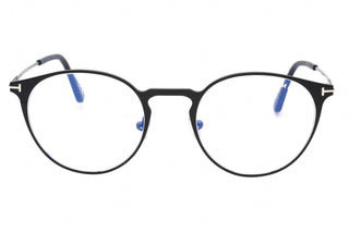 Tom Ford FT5798-B Sunglasses Matte blue / Clear /Blue-light block lens-AmbrogioShoes