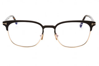 Tom Ford FT5799-B Eyeglasses matte dark brown/Clear/Blue-light block lens-AmbrogioShoes