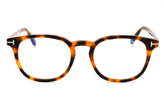 Tom Ford FT5819-B Eyeglasses blonde havana/Clear/Blue-light block lens-AmbrogioShoes