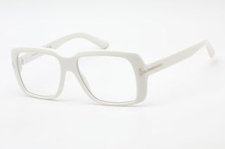 Tom Ford FT5822-B Eyeglasses Ivory / Clear Lens-AmbrogioShoes