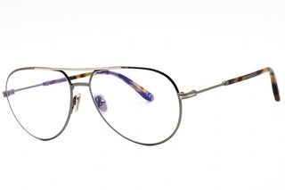 Tom Ford FT5829-B Eyeglasses Shiny gunmetal/Clear/Blue-light block lens-AmbrogioShoes