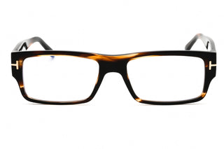 Tom Ford FT5835-B Eyeglasses dark brown/other/clear/blue-light block lens-AmbrogioShoes