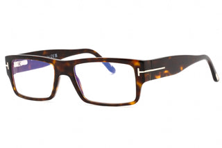 Tom Ford FT5835-B Eyeglasses dark havana / clear/blue-light block lens-AmbrogioShoes