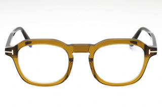 Tom Ford FT5836-B Eyeglasses dark green/other / Clear/Blue-light block lens-AmbrogioShoes