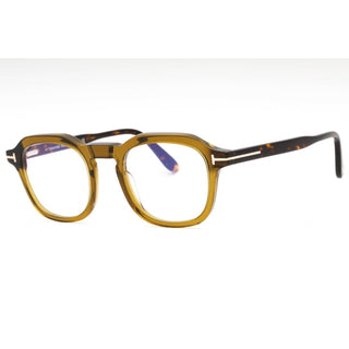 Tom Ford FT5836-B Eyeglasses dark green/other / Clear/Blue-light block lens-AmbrogioShoes