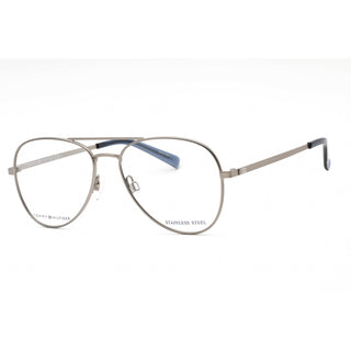 Tommy Hilfiger TH 1755/RE Eyeglasses MATTE RUTHENIUM/Clear demo lens-AmbrogioShoes