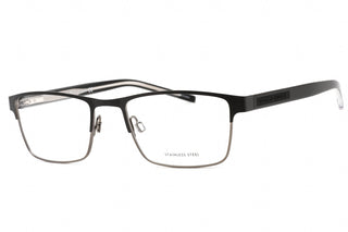 Tommy Hilfiger TH 1944 Eyeglasses Matte Black Dark Ruthenium/Clear demo lens-AmbrogioShoes