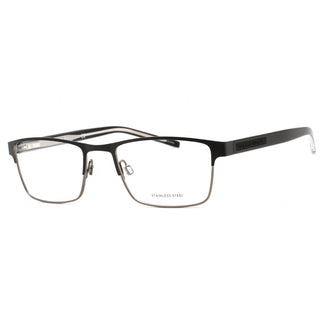 Tommy Hilfiger TH 1944 Eyeglasses Matte Black Dark Ruthenium/Clear demo lens-AmbrogioShoes