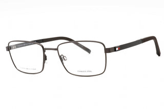 Tommy Hilfiger TH 1946 Eyeglasses MT RUTHENIUM BLACK/clear demo lens-AmbrogioShoes