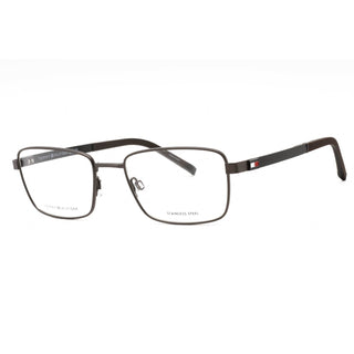 Tommy Hilfiger TH 1946 Eyeglasses MT RUTHENIUM BLACK/clear demo lens-AmbrogioShoes