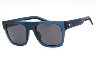 Tommy Hilfiger TH 1976/S Sunglasses MATTE BLUE/GREY-AmbrogioShoes