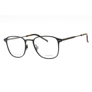 Tommy Hilfiger TH 2028 Eyeglasses MTT BLUE/clear demo lens-AmbrogioShoes