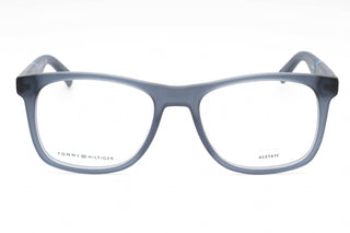 Tommy Hilfiger TH 2046 Eyeglasses MT BLUE/Clear demo lens-AmbrogioShoes