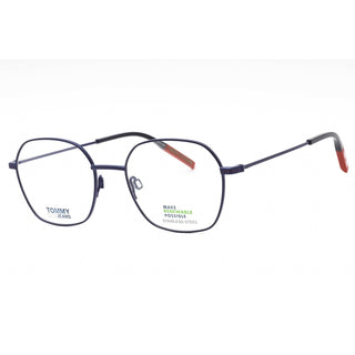 Tommy Hilfiger TJ 0014 Eyeglasses Matte Blue Red / Clear Lens-AmbrogioShoes