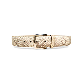 Tuzzi Uomo Men's Italian Genuine Python Men's Luxury Belt (TZ1003)-AmbrogioShoes