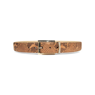 Tuzzi Uomo Men's Italian Genuine Python Men's Luxury Belt (TZ1004)-AmbrogioShoes