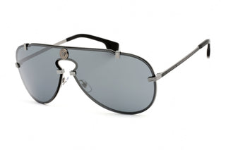 Versace 0VE2243 Sunglasses Gunmetal / Grey Mirror Black-AmbrogioShoes