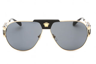 Versace 0VE2252 Sunglasses Gold / Dark Grey-AmbrogioShoes