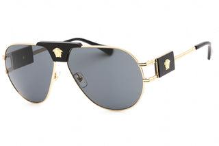 Versace 0VE2252 Sunglasses Gold / Dark Grey-AmbrogioShoes