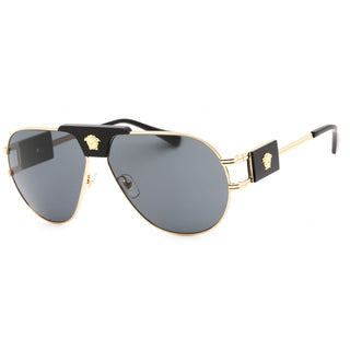 Versace 0VE2252 Sunglasses Gold / Dark Grey-AmbrogioShoes