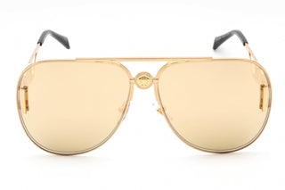 Versace 0VE2255 Sunglasses Gold / Clear Mirror Real Yellow Gold-AmbrogioShoes