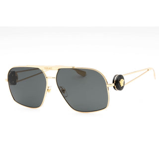 Versace 0VE2269 Sunglasses Gold/Dark Grey-AmbrogioShoes